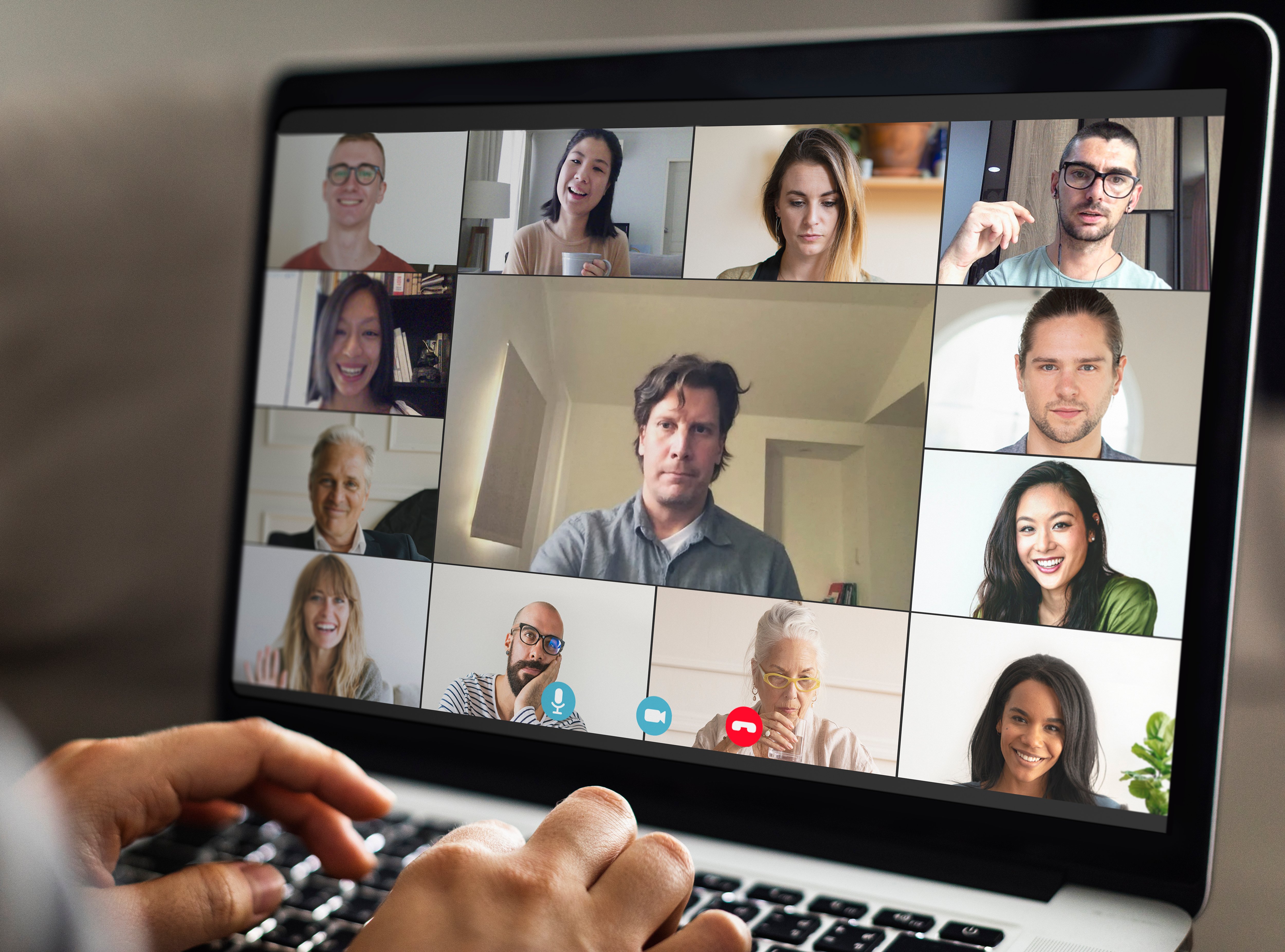 Virtual Team Meeting